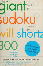 Giant Book of Sudoku: 300 Wordless Crossword Puzzles