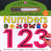 Numbers 1 2 3 (Wipe Clean: Learn to Write)