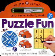 Wipe Clean Puzzle Fun