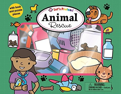 Animal Rescue: Includes Puzzle Pieces (Let's Pretend)