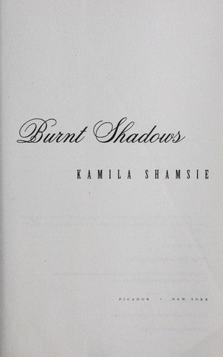Burnt Shadows