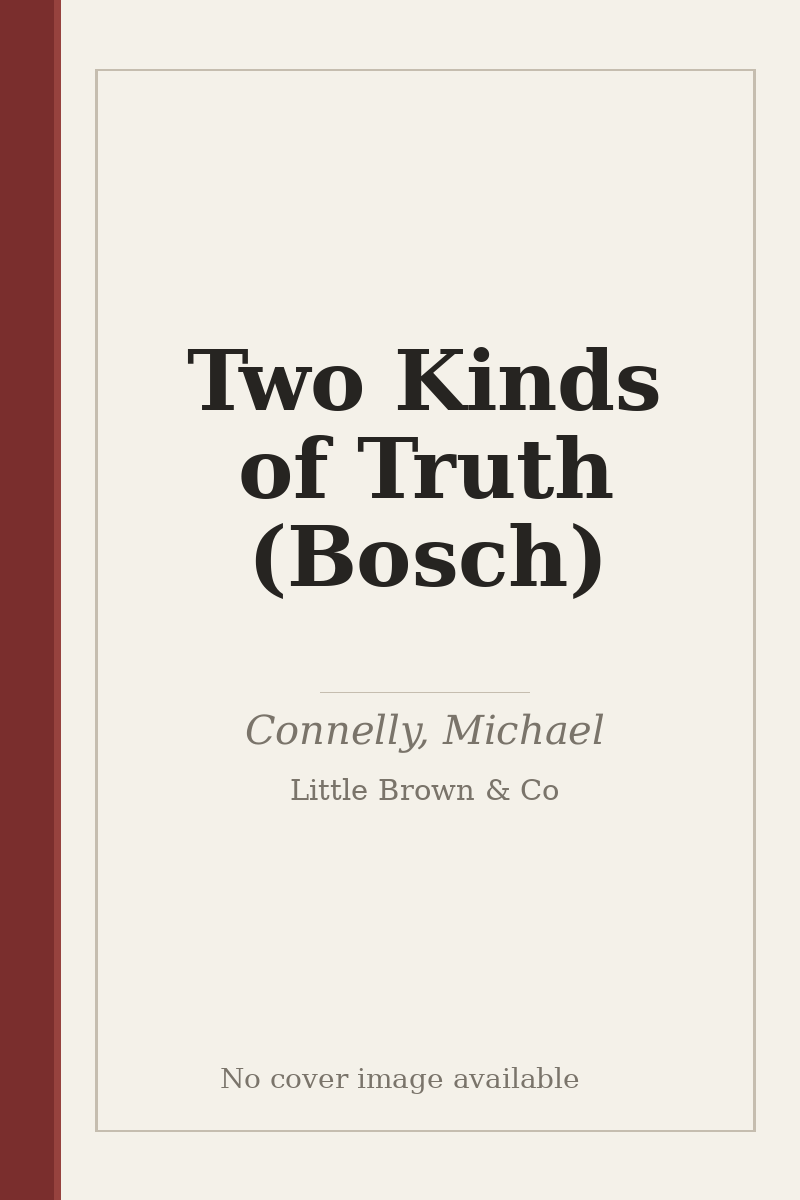 Two Kinds of Truth (Bosch) - no cover image available