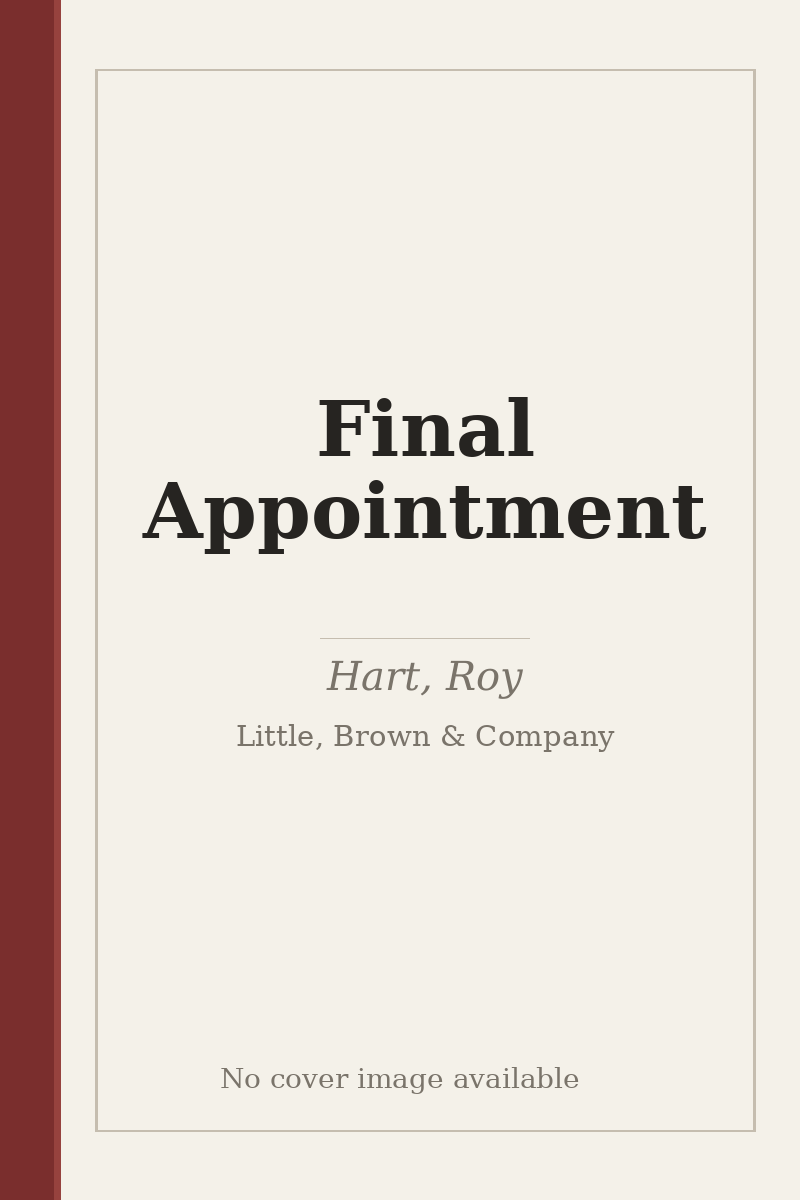 Final Appointment - no cover image available