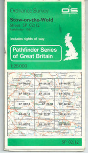 Winchcombe and Stow-on-the-Wold (Sheet 1067 (SP02/12)) (Pathfinder maps)