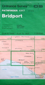 Bridport (Sheet 1317 (SY49/59)) (Pathfinder maps)