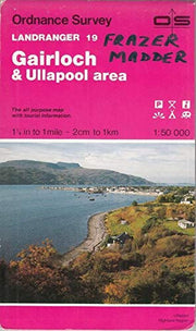 Gairloch and Ullapool Area (Sheet 19) (OS Landranger Map)