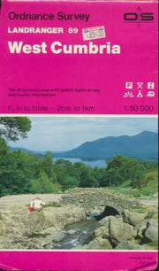 West Cumbria (Sheet 89) (OS Landranger Map)