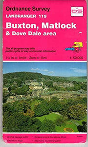 Buxton, Matlock and Dove Dale Area: Sheet 119 (Landranger Maps)