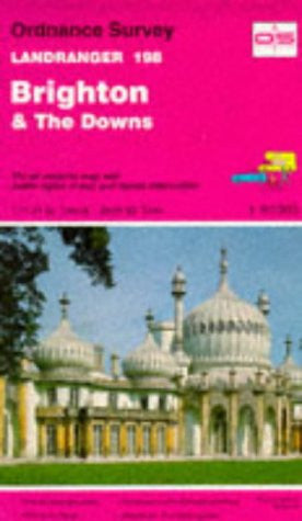 Brighton and the Downs (Sheet 198) (OS Landranger Map)