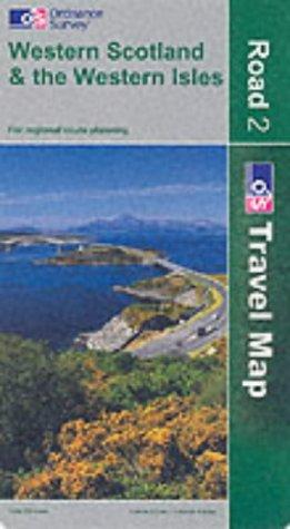 Western Scotland and the Western Isles - 1:250 000 scale, 1cm to 2.5km, 1 inch to 4 miles (Road 2 Map - For regional route planning)