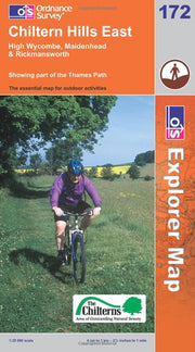 Chiltern Hills East: Sheet 172 (OS Explorer Map)