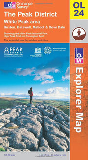The Peak District: Sheet OL24 (OS Explorer Map)
