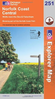Norfolk Coast Central: Sheet 251 (OS Explorer Map)