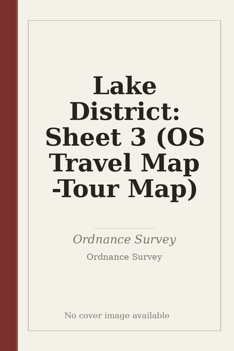 Lake District: Sheet 3 (OS Travel Map - Tour Map) - no cover image available