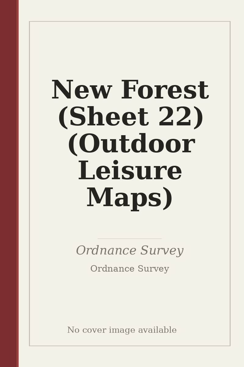 New Forest (Sheet 22) (Outdoor Leisure Maps) - no cover image available
