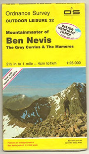 Mountainmaster of Ben Nevis - The Grey Corries and the Mamores (Sheet 32) (Ordnance Survey)