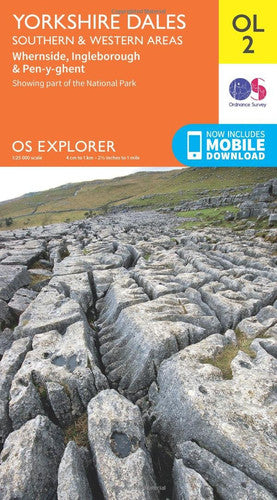 Yorkshire Dales Map | Southern & Western | Ordnance Survey | OS Explorer Map OL2 | England | Walks | Hiking | Maps | Adventure: OL02