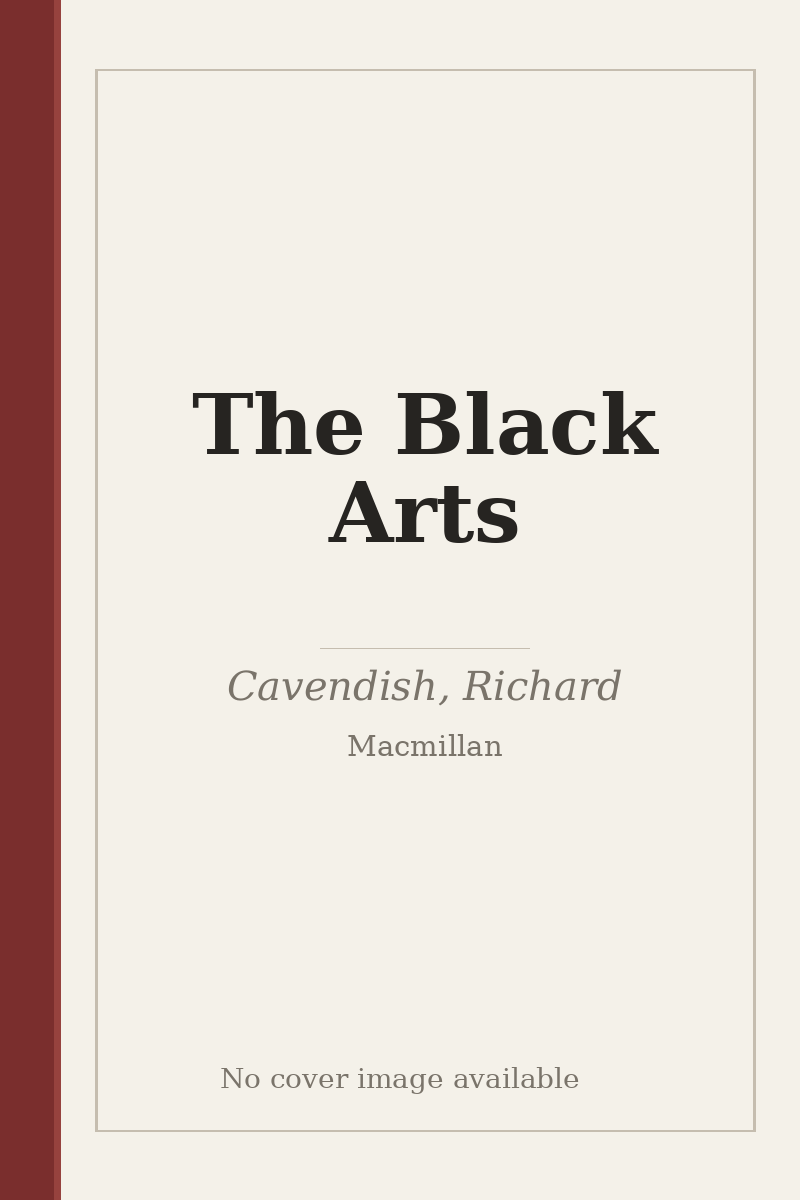 The Black Arts - no cover image available