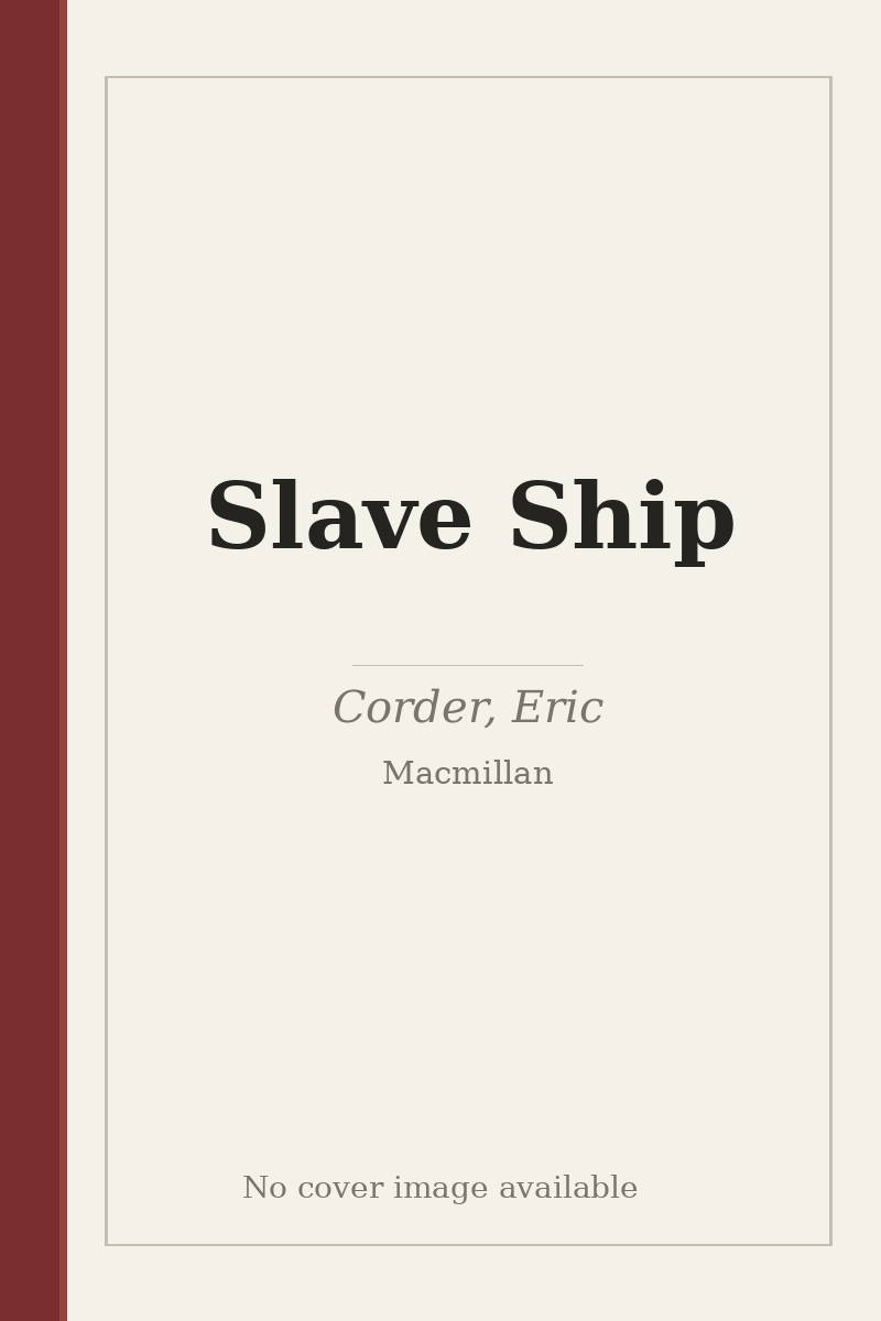 Slave Ship - no cover image available