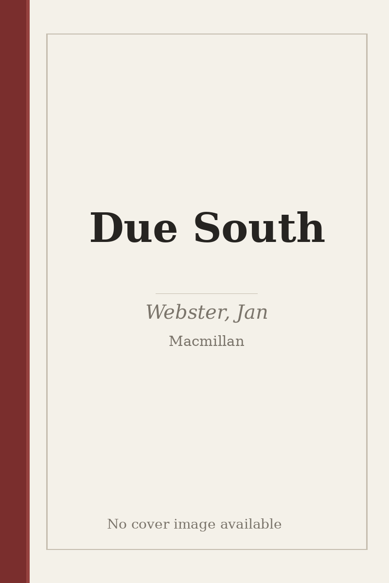 Due South - no cover image available