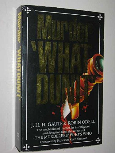 Murder: "Whatdunit"