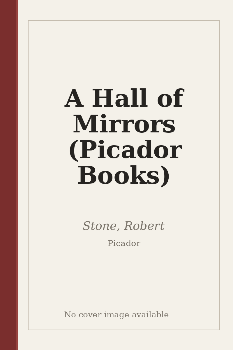 A Hall of Mirrors (Picador Books) - no cover image available
