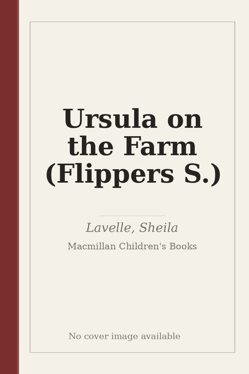 Ursula on the Farm (Flippers S.) - no cover image available