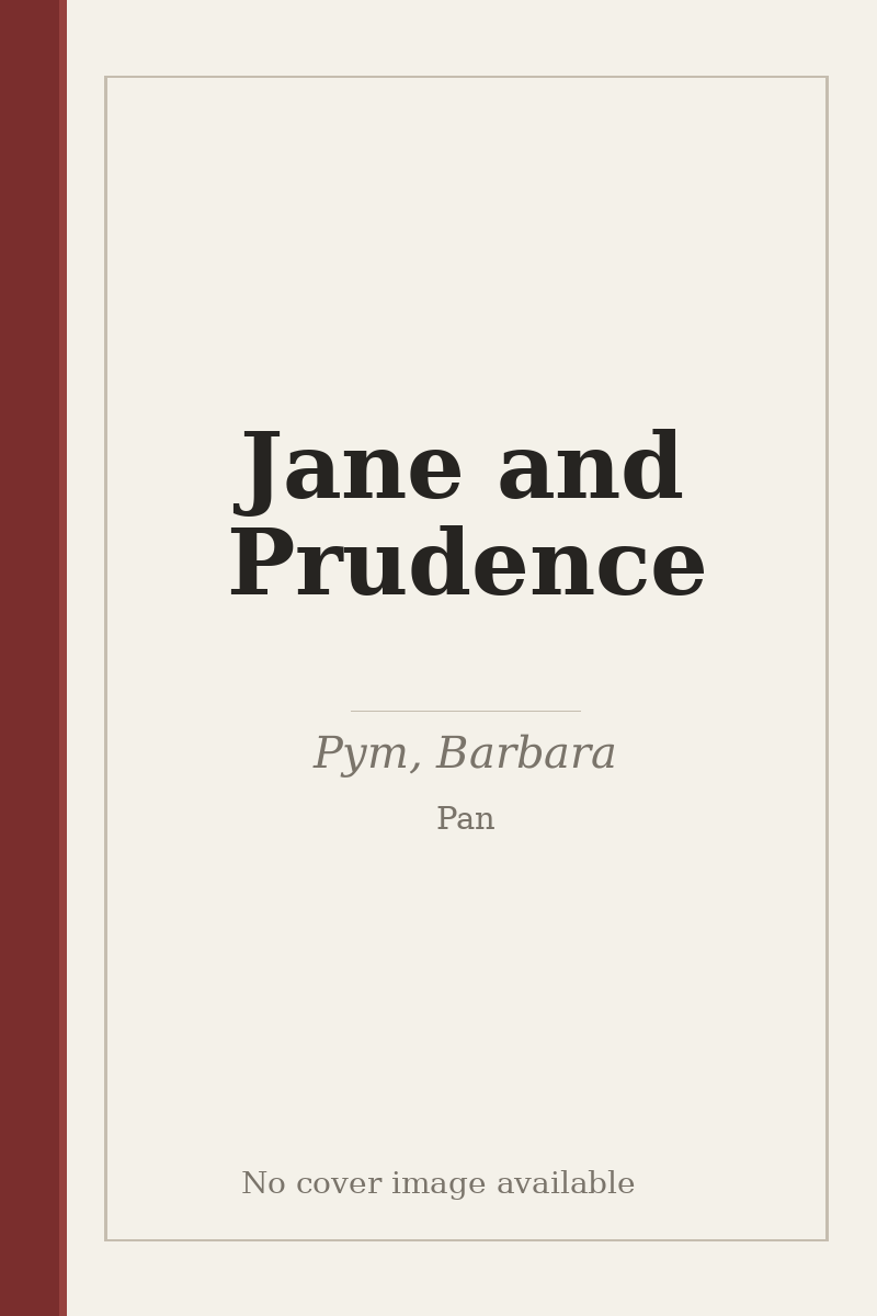 Jane and Prudence - no cover image available