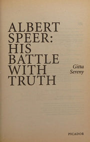 Albert Speer: His Battle With Truth