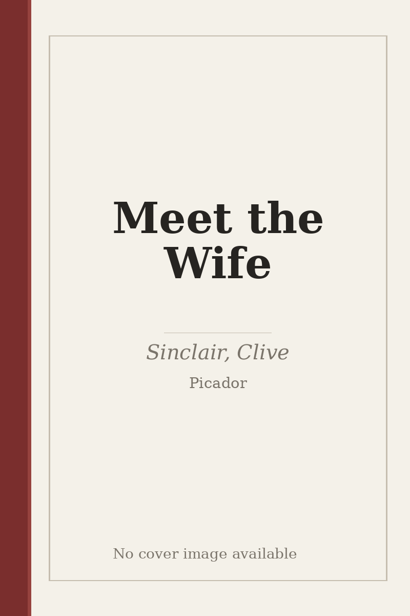 Meet the Wife - no cover image available