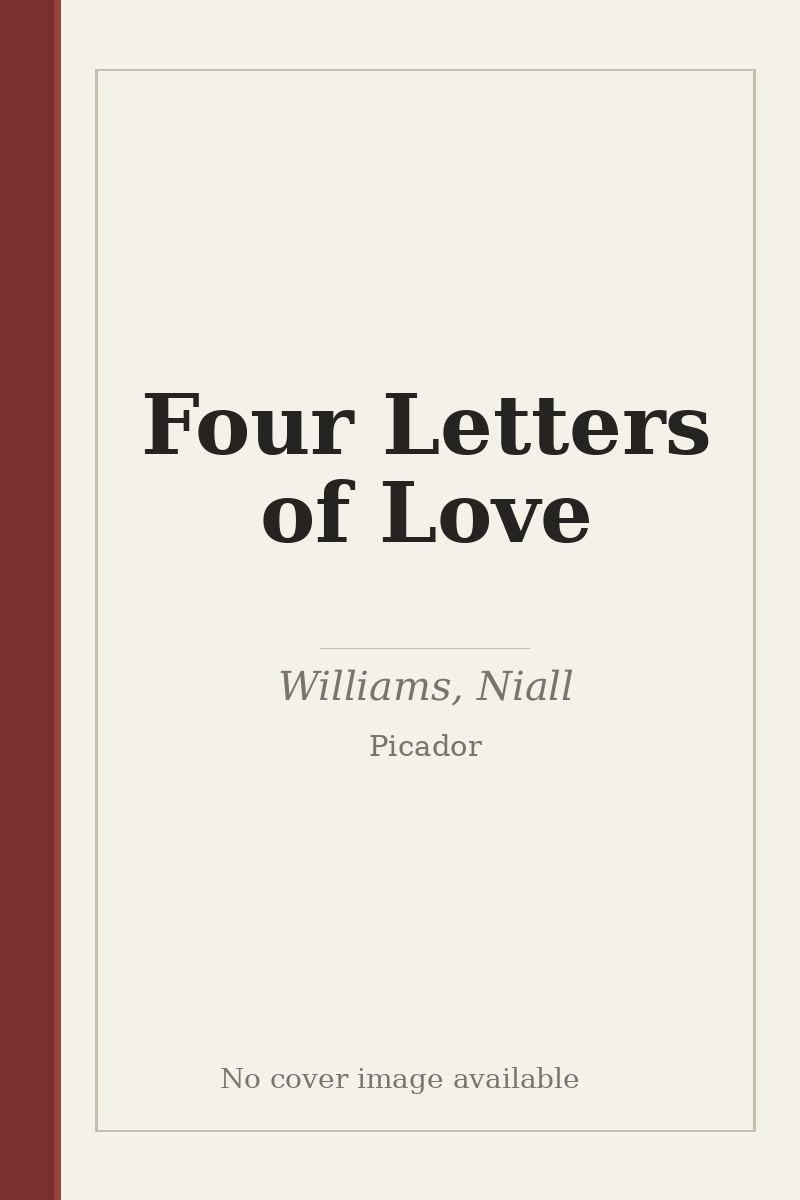 Four Letters of Love - no cover image available