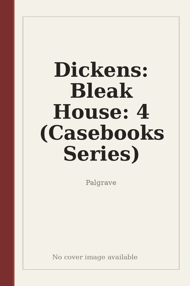 Dickens: Bleak House: 4 (Casebooks Series) - no cover image available