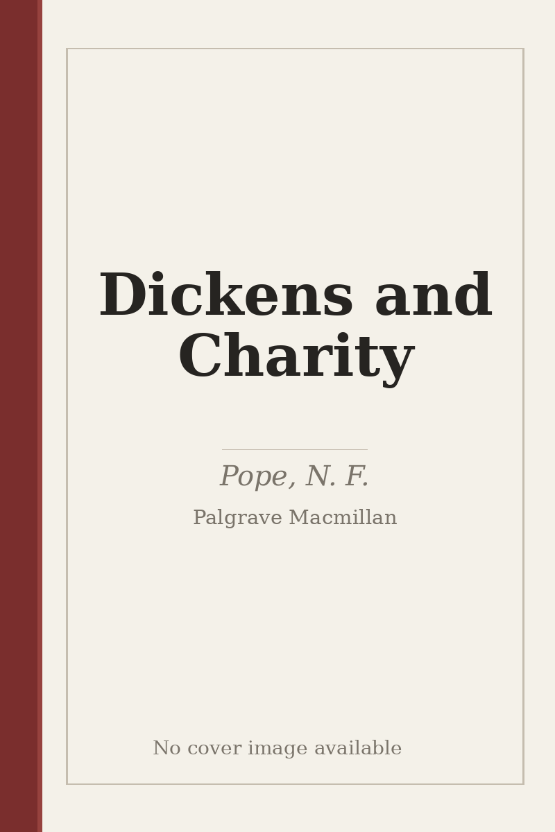 Dickens and Charity - no cover image available
