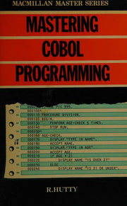 Mastering Cobol Programming (Macmillan Master S.)