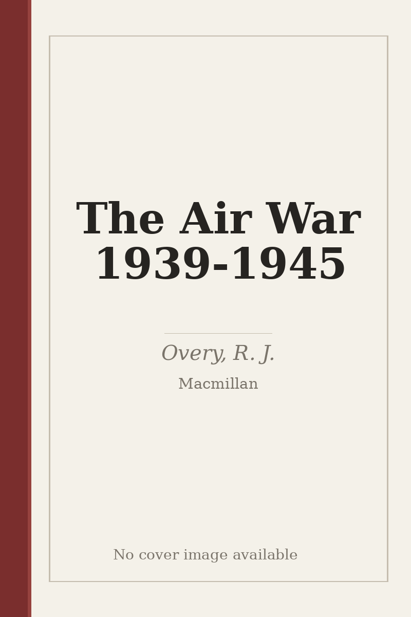 The Air War 1939-1945 - no cover image available