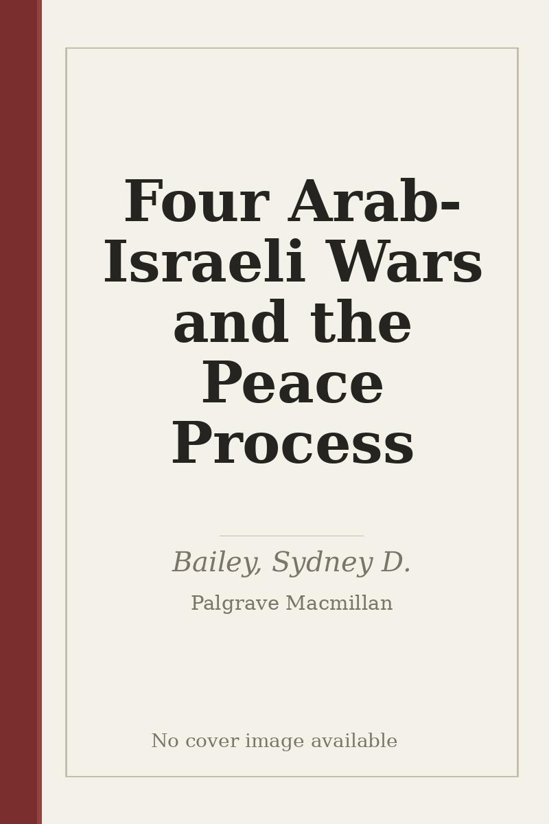 Four Arab-Israeli Wars and the Peace Process - no cover image available