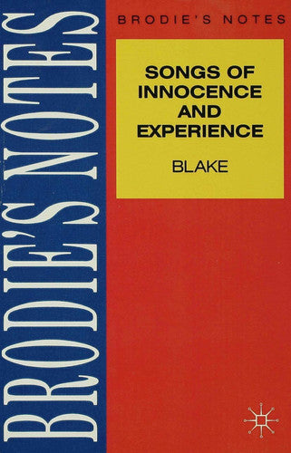 Blake: Songs of Innocence and Experience: 13 (Brodie's Notes)