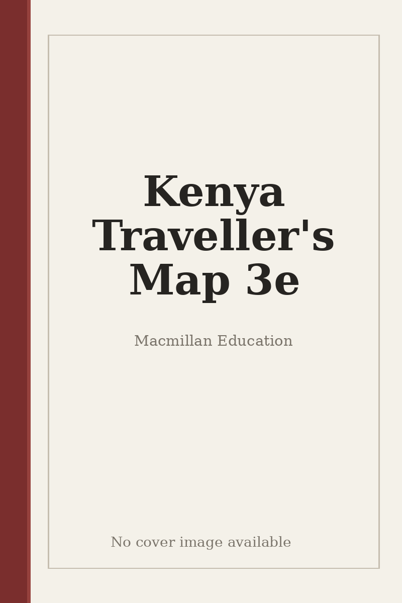 Kenya Traveller's Map 3e - no cover image available
