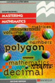 Mastering Mathematics: 25 (Bloomsbury Master Series)