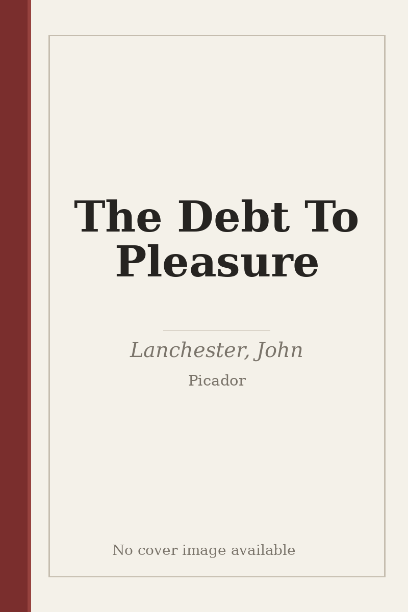 The Debt To Pleasure - no cover image available