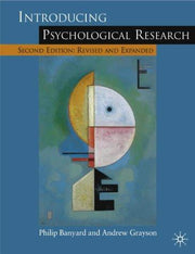 Introducing Psychological Research: Seventy Studies That Shape Psychology