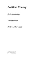 Political Theory: An Introduction