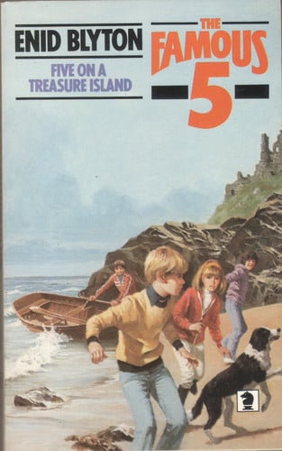Five on a Treasure Island (Knight Books)