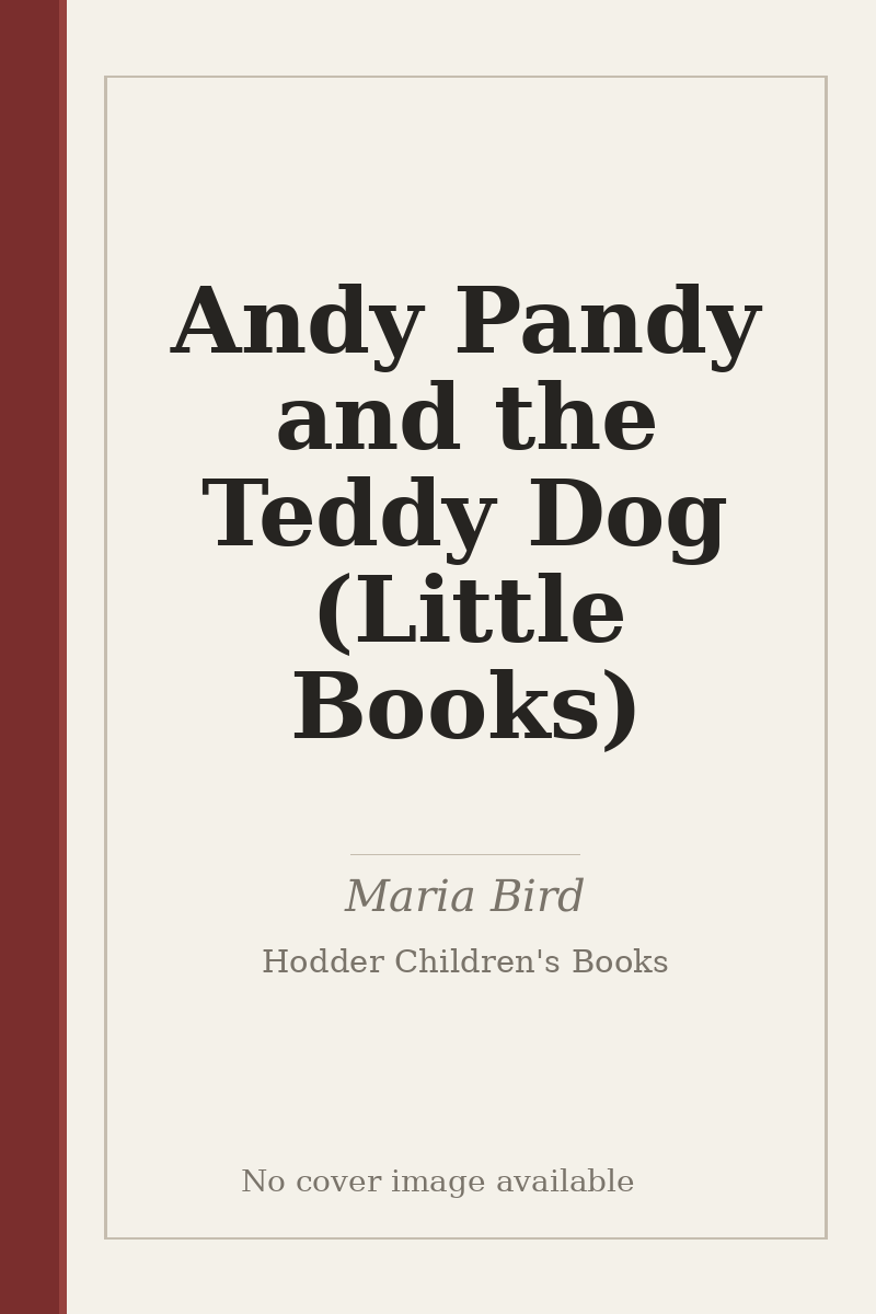 Andy Pandy and the Teddy Dog (Little Books) - no cover image available