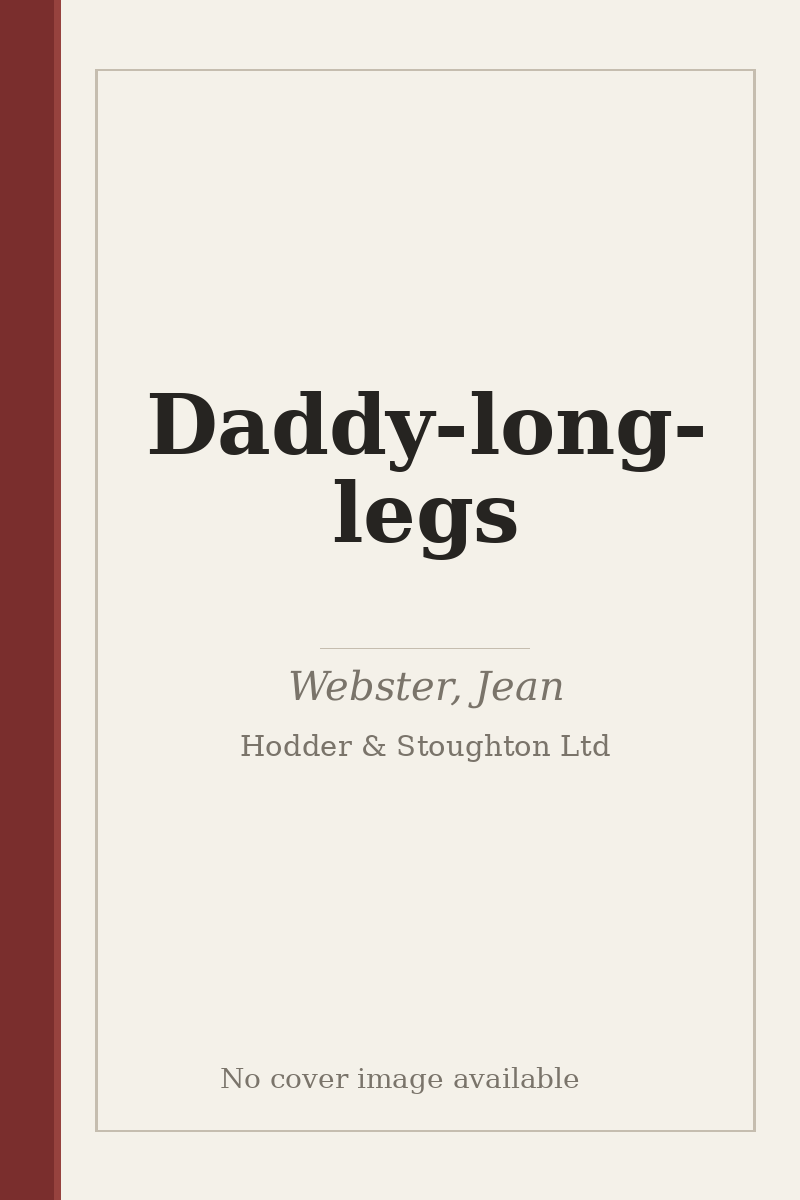 Daddy-long-legs - no cover image available
