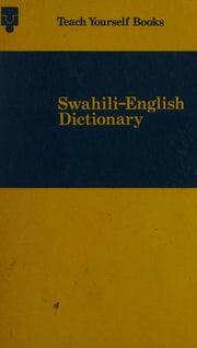 Swahili Dictionary