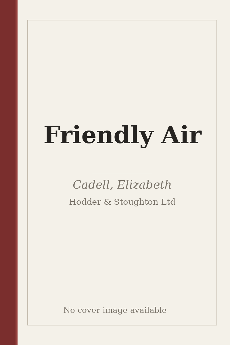 Friendly Air - no cover image available
