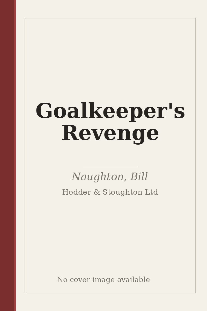 Goalkeeper's Revenge - no cover image available