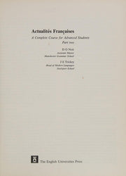 Actualites Francaises: Pt. 2