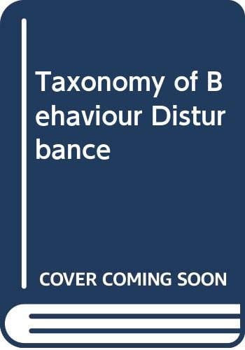 Taxonomy of Behaviour Disturbance